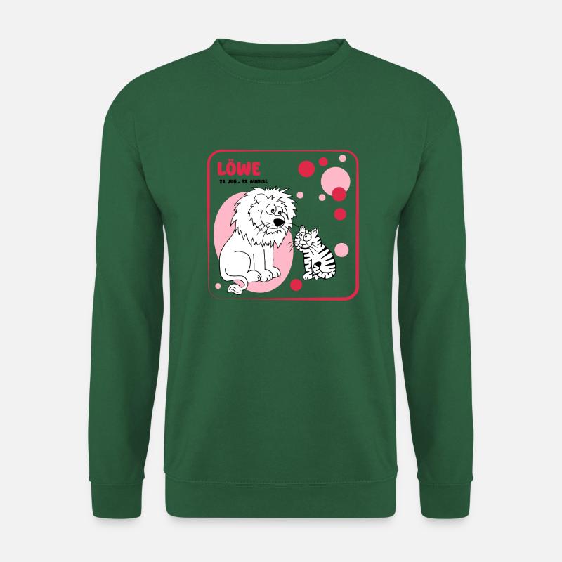 Sternzeichen Löwe - Unisex Pullover - Grün