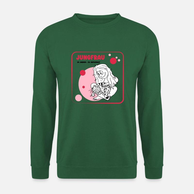 Sternzeichen Jungfrau - Unisex Pullover - Grün