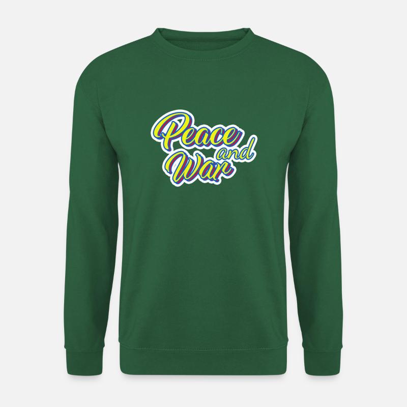 PEACE - Unisex Pullover - Grün