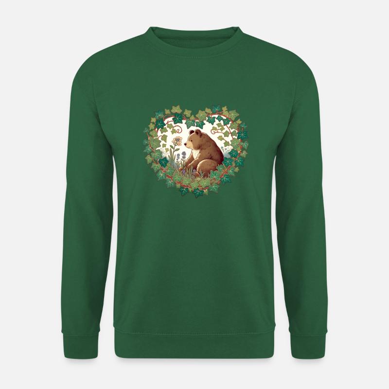 Braunbär - Unisex Pullover - Grün