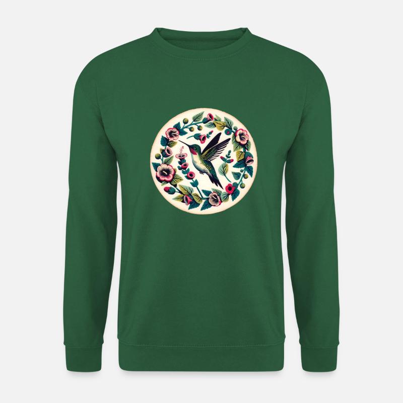Kolibri - Unisex Pullover - Grün