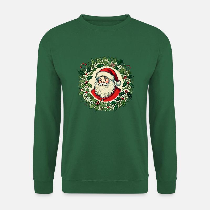 Weihnachtsmann - Unisex Pullover - Grün
