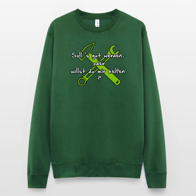 Gut Oder Helfen - 3 color VECTOR Unisex Pullover
