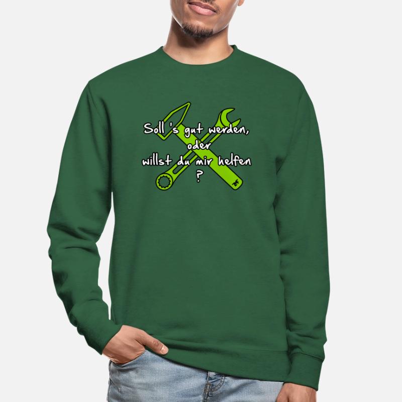 Gut Oder Helfen - 3 color VECTOR Unisex Pullover