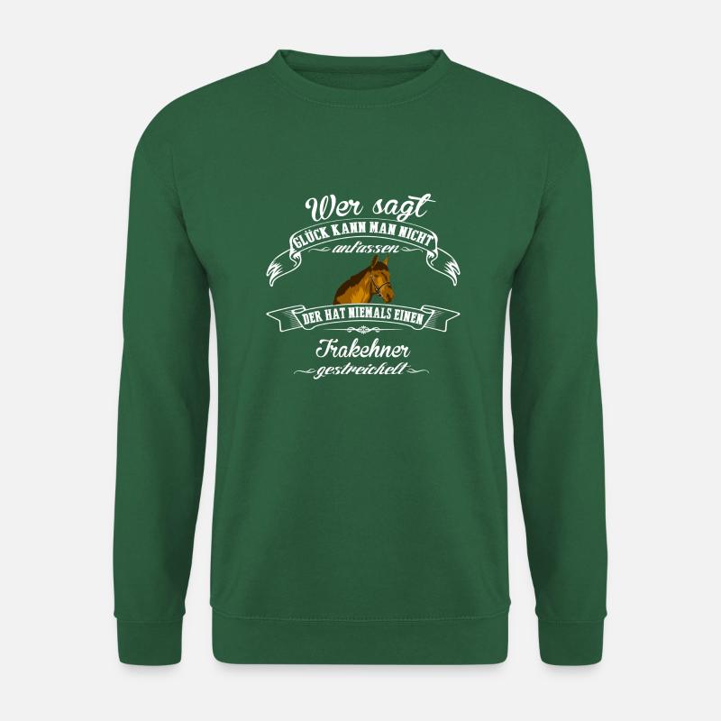 Trakehner Glück - Unisex Pullover - Grün