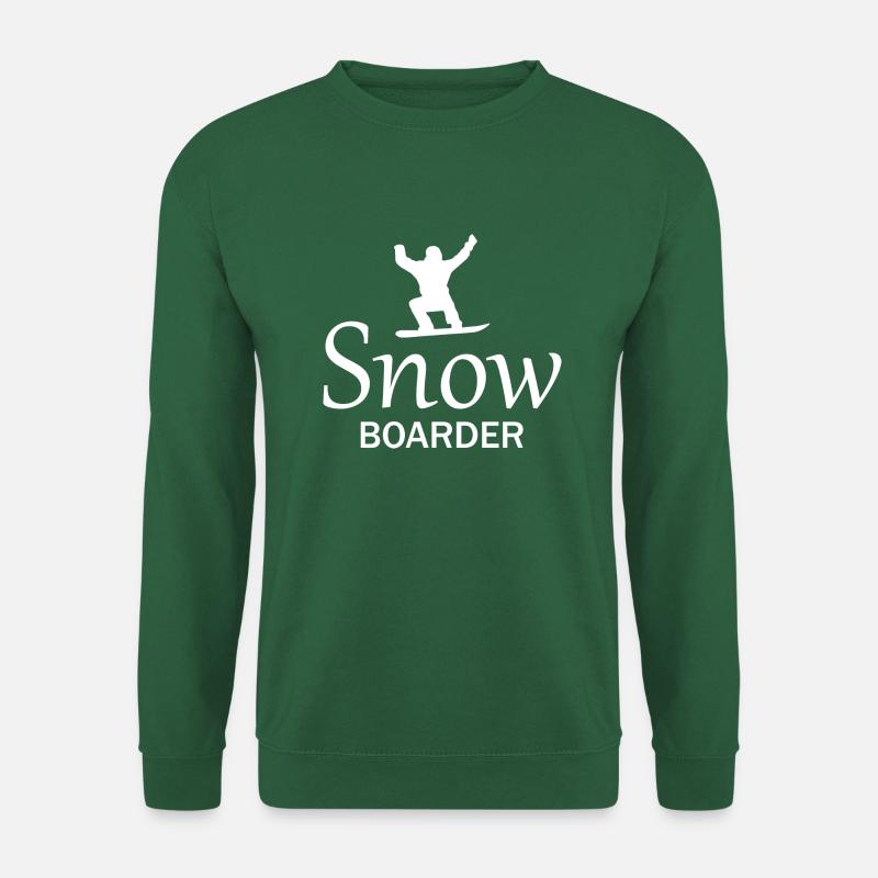 Snowboard Snowboarder - Unisex Pullover - Grün