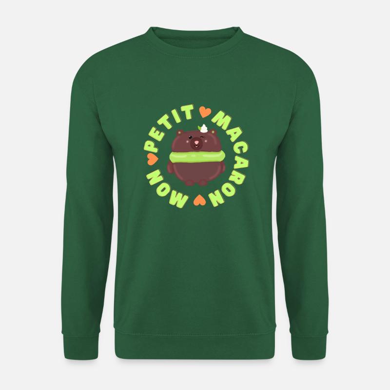 mon petit macaron bear - Unisex Sweatshirt - green