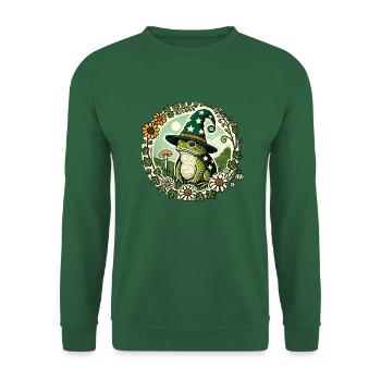 Toad Wizard - Unisex Sweatshirt - green - Front