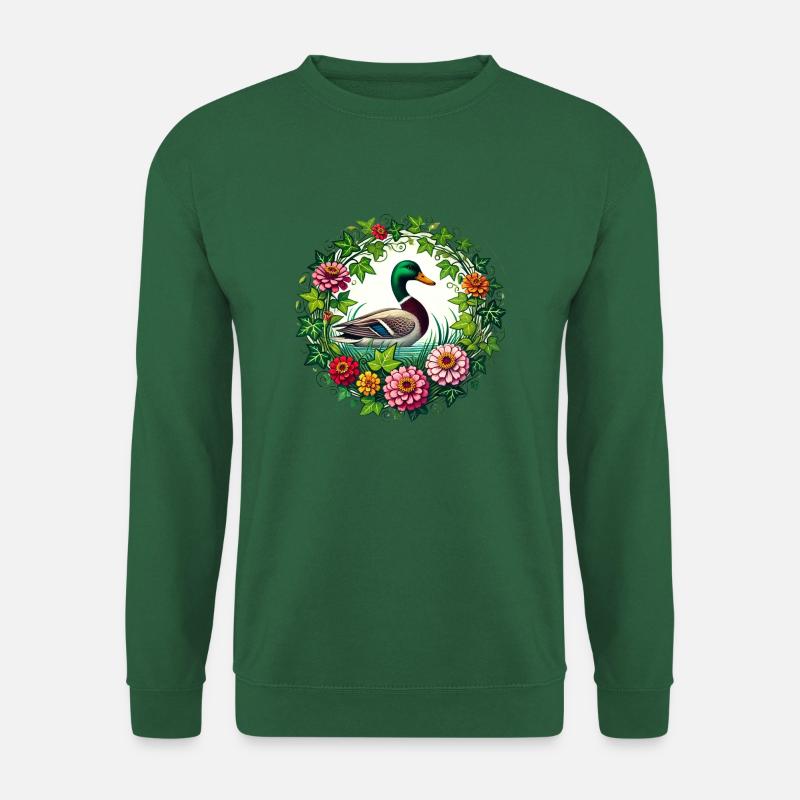 Mallard Duck - Unisex Sweatshirt - green