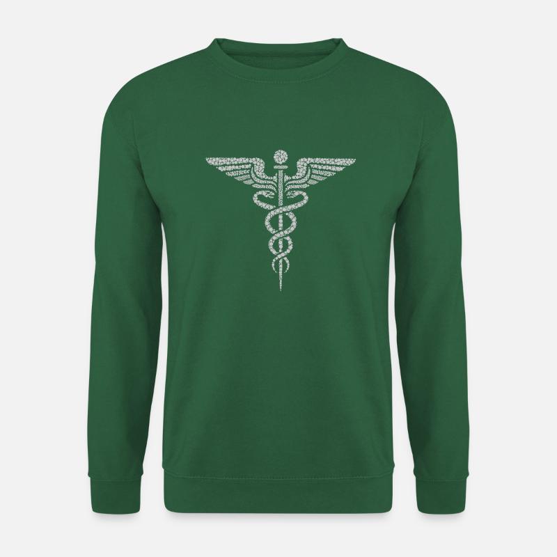 Caduceus - Apotheker - Apotheke - Unisex Pullover - Grün