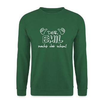 emil - Unisex Pullover - Grün - Vorne