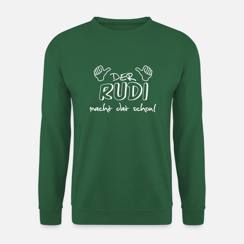 rudi - Unisex Pullover - Grün