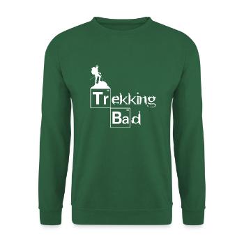 Trekking bad - Unisex Sweatshirt - green - Front