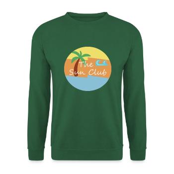 the sun club - Unisex Pullover - Grün - Vorne