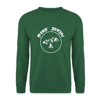 Biking Running Marathon Triathlon Bike - Unisex Sweatshirt - green - Front