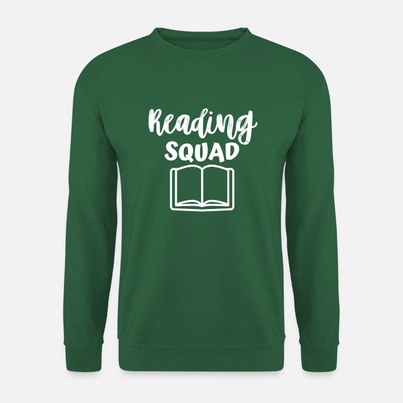 Reading Squad - Unisex Pullover - Grün