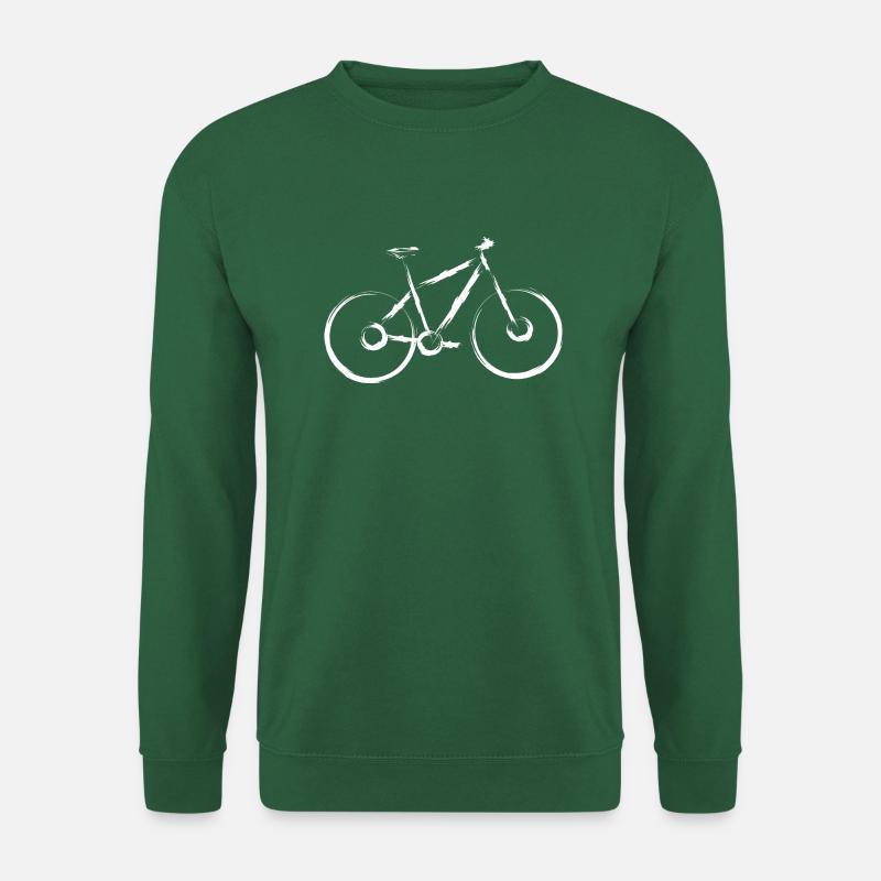Mountainbike, Mtb - Unisex Pullover - Grün