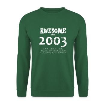 2003 - Legendary 21st Anniversary - Unisex Sweatshirt - green - Front