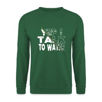 Cool Swim Triathlon Bicycle Water Swimming Trunks - Unisex Sweatshirt - green - Front