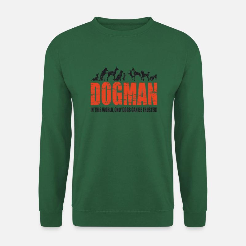 DOGMAN - Unisex Pullover - Grün
