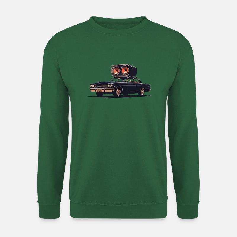 Oldtimer Boomcar - Unisex Pullover - Grün