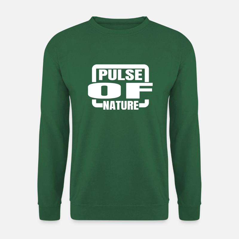 heartbeat forest awesome pristine - Unisex Sweatshirt - green