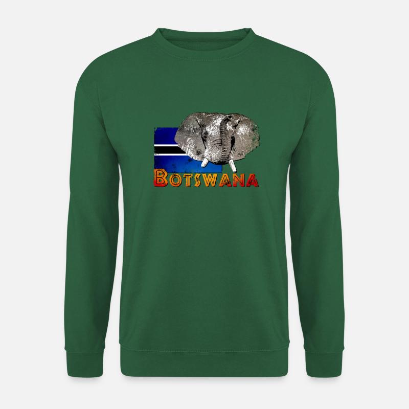 Botswana - Unisex Pullover - Grün