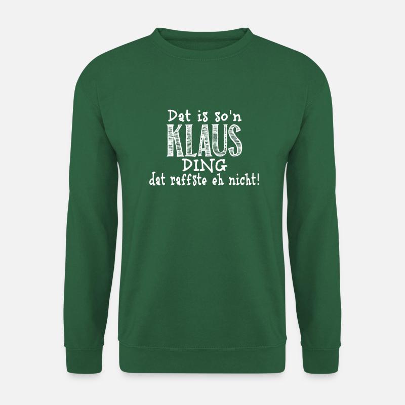 Klaus - Unisex Pullover - Grün