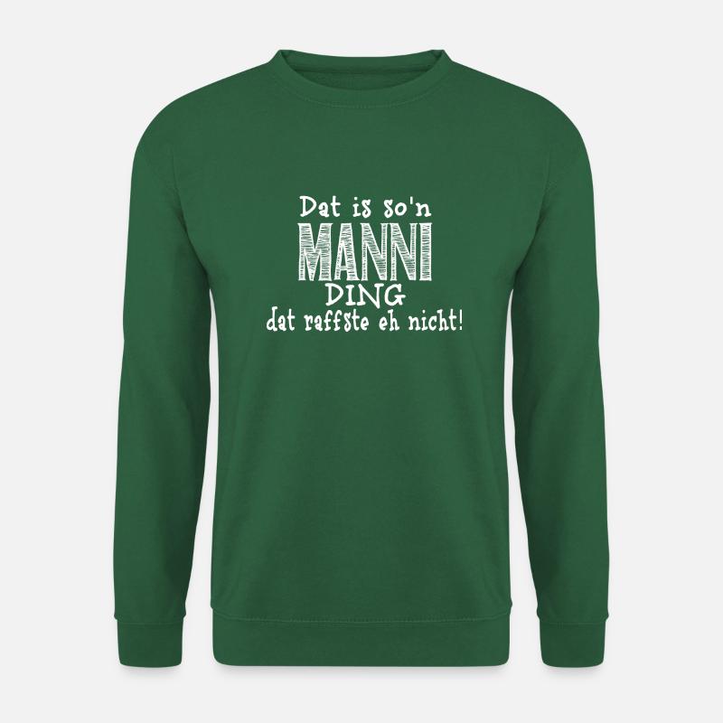 manni - Unisex Pullover - Grün