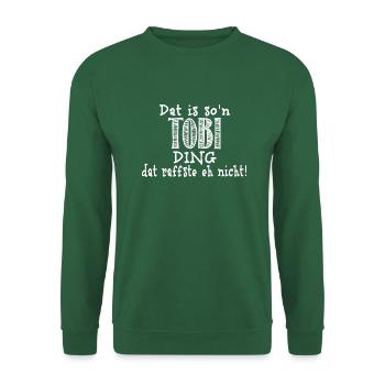 tobi - Unisex Pullover - Grün - Vorne