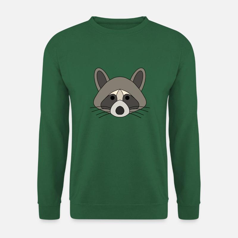 Waschbär - Unisex Pullover - Grün
