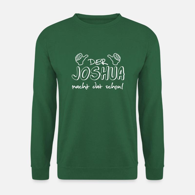 joshua - Unisex Pullover - Grün