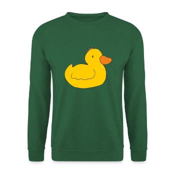 ente entchen - Unisex Pullover - Grün - Vorne