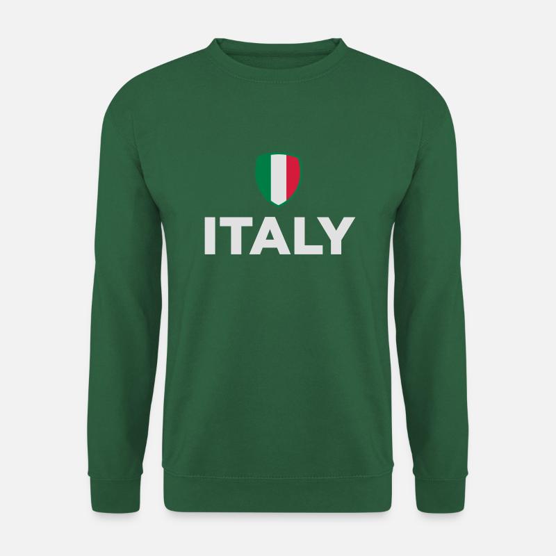Nationalflagge von Italien - Unisex Pullover - Grün