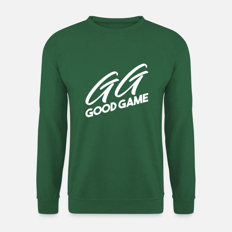 GG GOOD GAME WHITE - Unisex Pullover - Grün