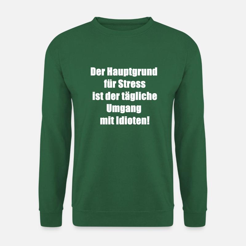 Sprüchedesign | lustig Spruch Diss | Geschenkidee - Unisex Pullover - Grün