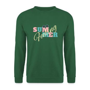 Summer Feeling - Unisex Pullover - Grün - Vorne