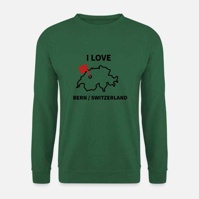 Bern , meine Liebe - Unisex Pullover - Grün