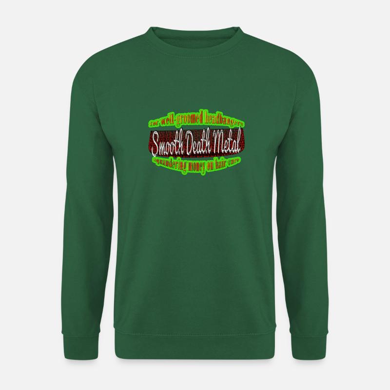 Smooth Death Metal - Unisex Pullover - Grün