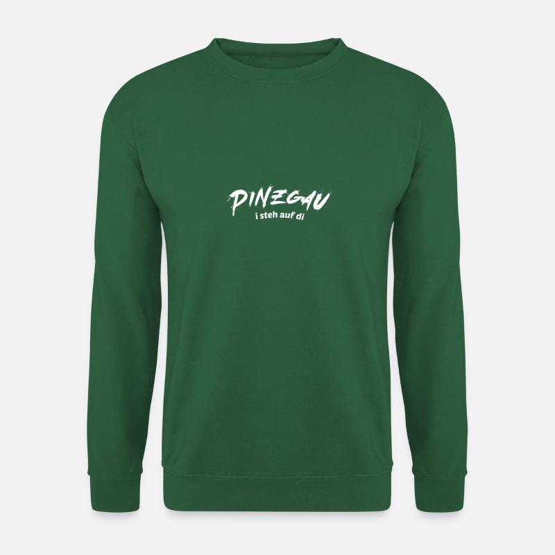 Pinzgau. Dohoam is dohoam. Schönes Salzburger Land - Unisex Pullover - Grün