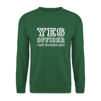 Car Auto - Unisex Sweatshirt - green - Front