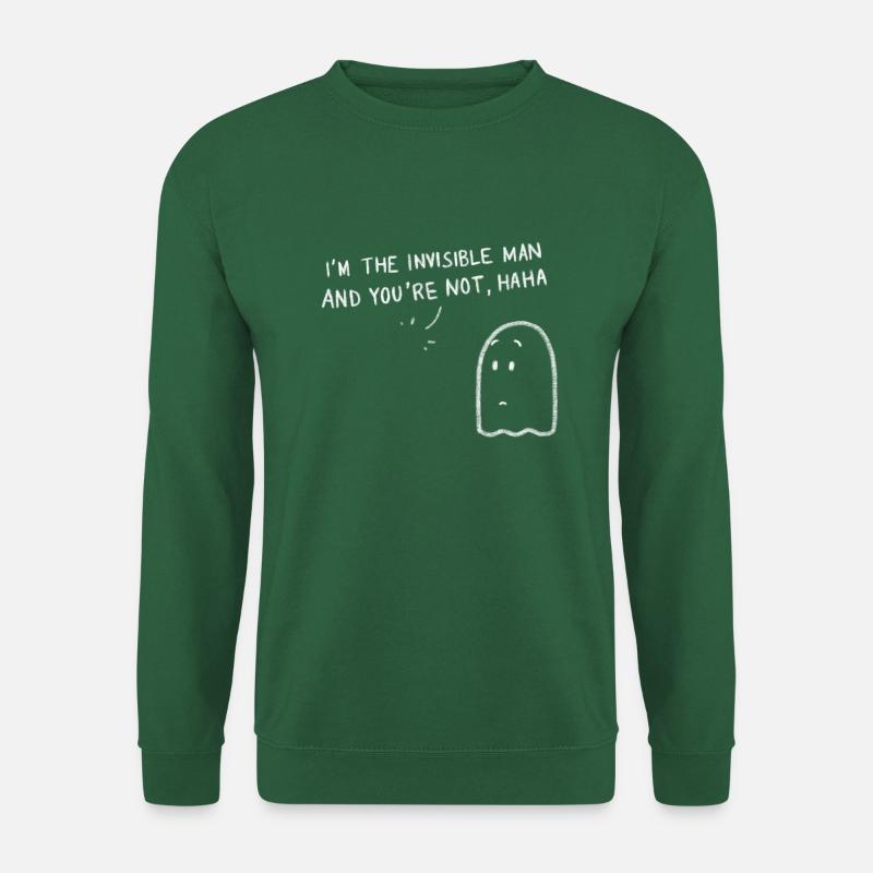 Invisible man - Unisex Sweatshirt - green