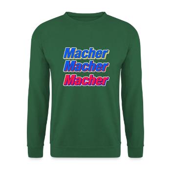 Macher 2 - Unisex Pullover - Grün - Vorne