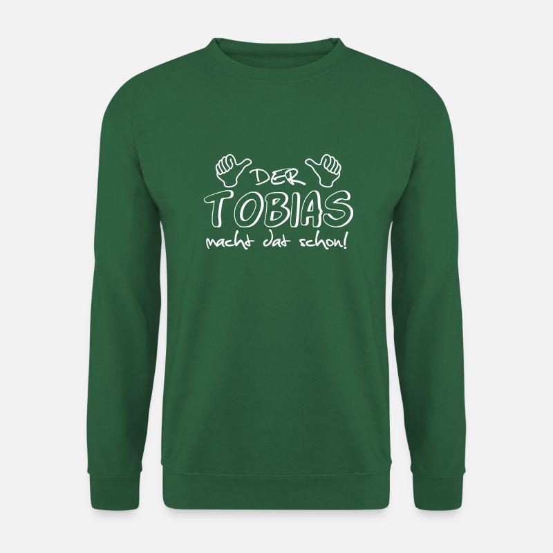 tobias - Unisex Pullover - Grün
