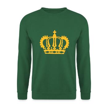 Crown Winner King Queen Princess - Sweat-shirt Unisexe - vert foncé - Devant