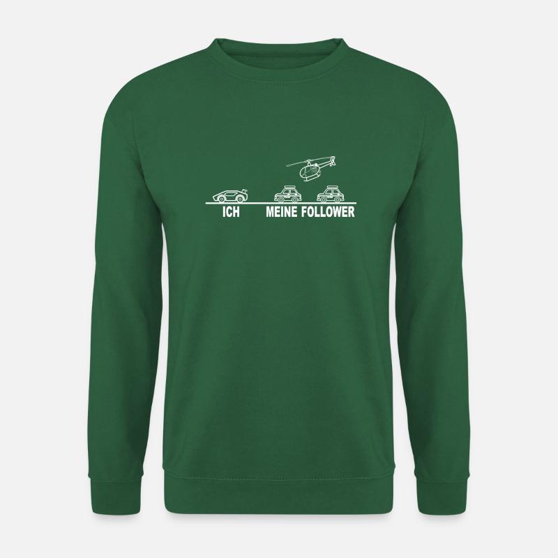 ICH UND MEINE FOLLOWER OKF - Unisex Pullover - Grün