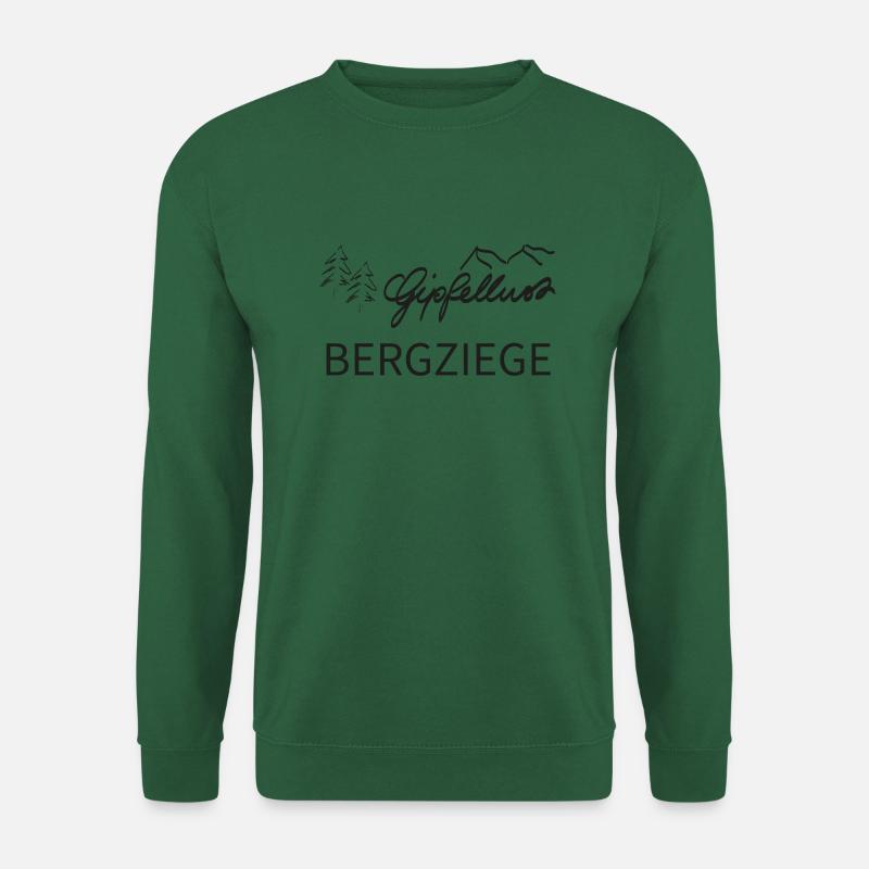 gipefellust bergziege - Unisex Pullover - Grün