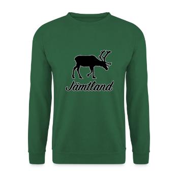 Jämtland Reindeer Sverige Northern Sweden Sweden - Unisex Sweatshirt - green - Front
