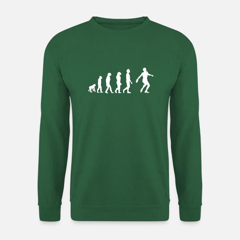Discus Throw Evolution - Unisex Sweatshirt - green