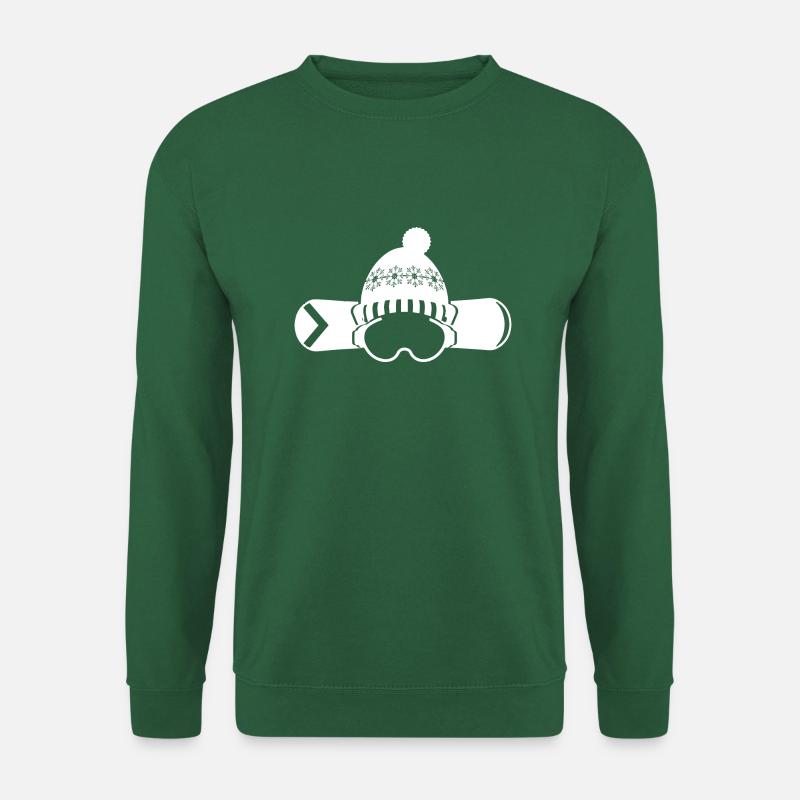 Snowboard Snowboarder - Unisex Pullover - Grün